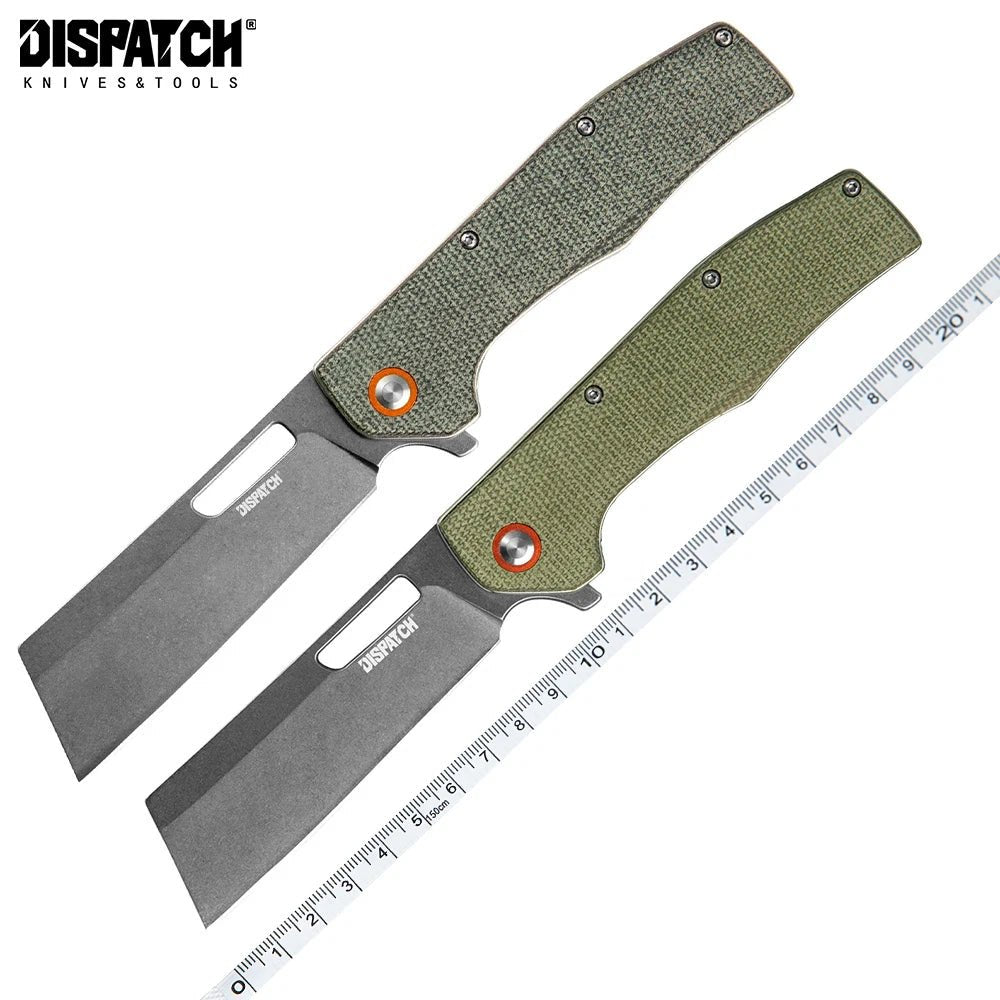 8Cr14 Stainless Steel Pocket Folding Knife With Micarta Handle - One Shop EDC