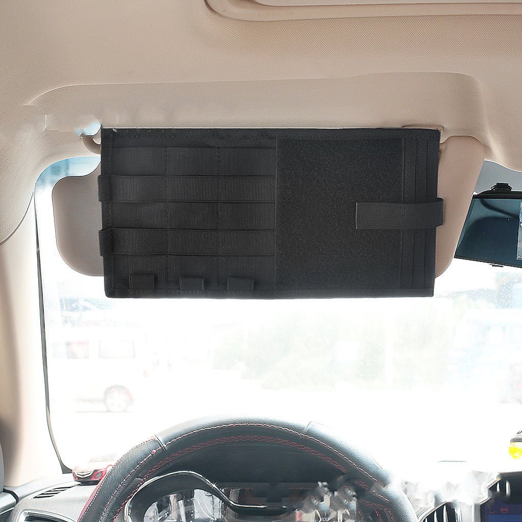 CQC MOLLE Vehicle Sun Visor Organizer Panel - One Shop EDC