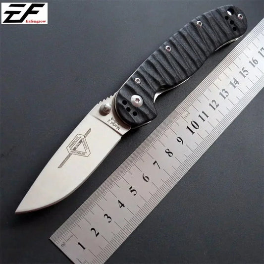 Eafengrow R2 Folding Knife AUS - 8 Blade + G10 Handle - One Shop EDC