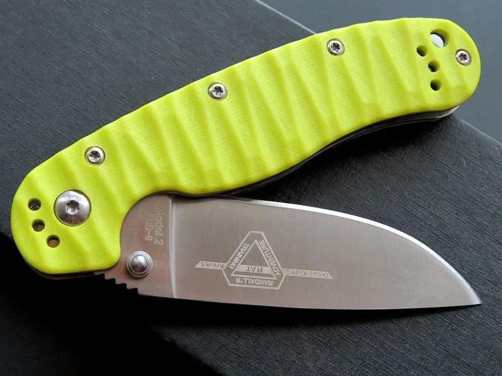Eafengrow R2 Folding Knife AUS - 8 Blade + G10 Handle - One Shop EDC
