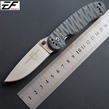 Eafengrow R2 Folding Knife AUS - 8 Blade + G10 Handle - One Shop EDC