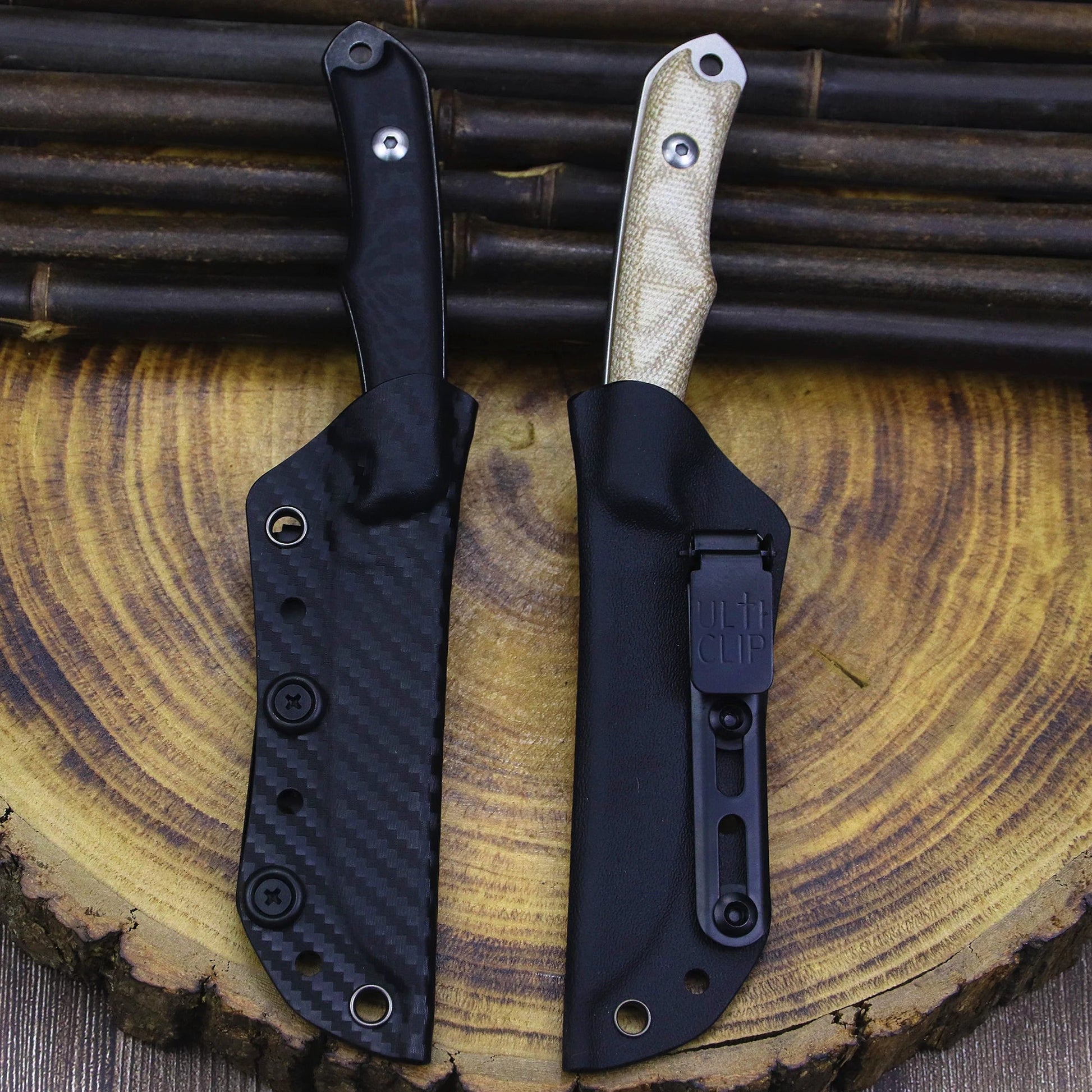 Full Tong Straight Knife + sheath - One Shop EDC