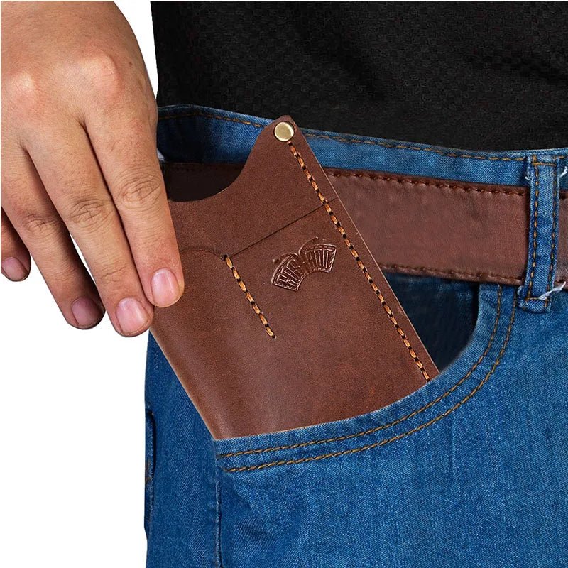 Handmade Oil Wax Leather Holster - One Shop EDC