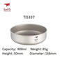 Keith Titanium Bowls Sets Outdoor/Camping Ultralight 220ml - 900ml - One Shop EDC