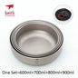 Keith Titanium Bowls Sets Outdoor/Camping Ultralight 220ml - 900ml - One Shop EDC