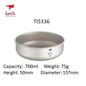 Keith Titanium Bowls Sets Outdoor/Camping Ultralight 220ml - 900ml - One Shop EDC