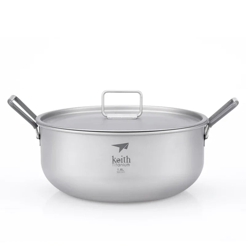 Keith Titanium Stockpot 1.8L - One Shop EDC