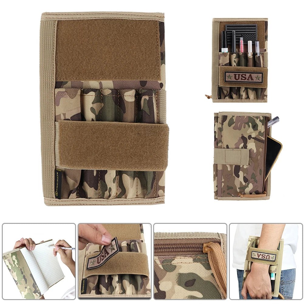 Kosibate Outdoor Molle Multi - pocket Memorandum Diary - One Shop EDC