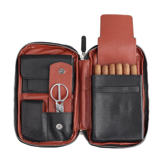 Leather Cigar Bag Carry - on - One Shop EDC