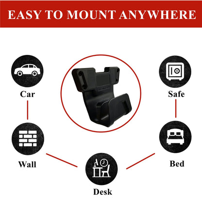 Magnetic Gun Mount with Safety Trigger Guard - One Shop EDC