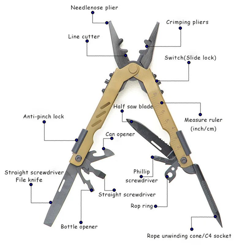 Multi Tool For Every Day Carry - One Shop EDC