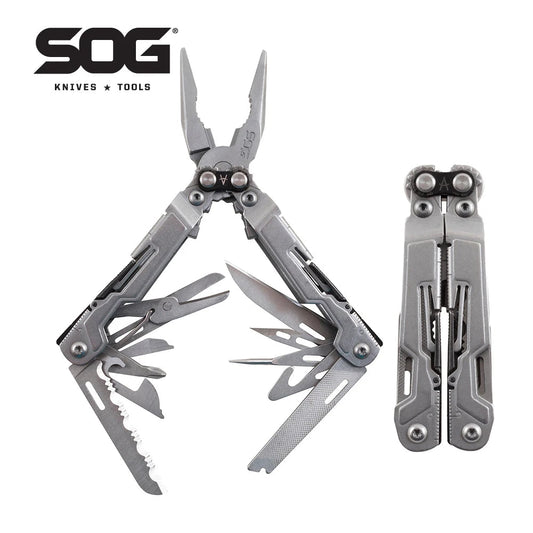 SOG 18 in 1 PowerPint Multi - tool Folding Pliers - One Shop EDC