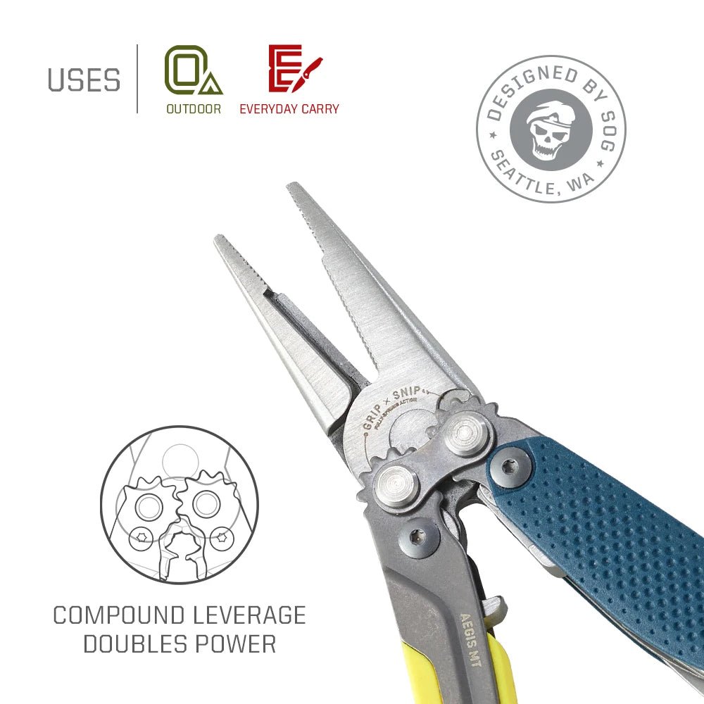 SOG 5 In 1 Mini Multi - tool Fishing Pliers - One Shop EDC