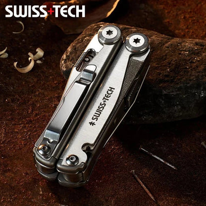 Swiss Tech 18 In 1 Multi Tool Folding Pliers - One Shop EDC