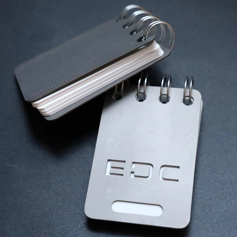 Titanium Alloy EDC Portable Mini Field Notes - One Shop EDC