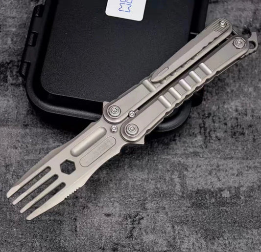 Titanium alloy Multifunctional Pocketknife (Low Stock) - One Shop EDC