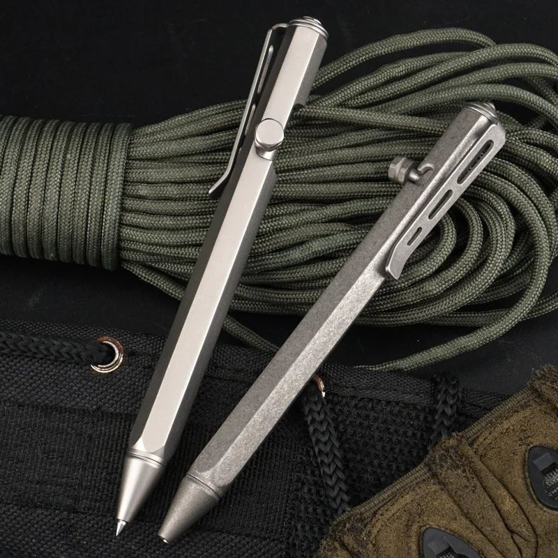 Titanium Alloy Pen With Collection Writin - One Shop EDC