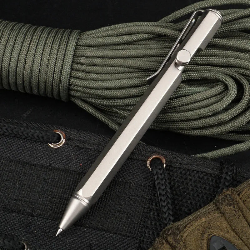 Titanium Alloy Pen With Collection Writin - One Shop EDC