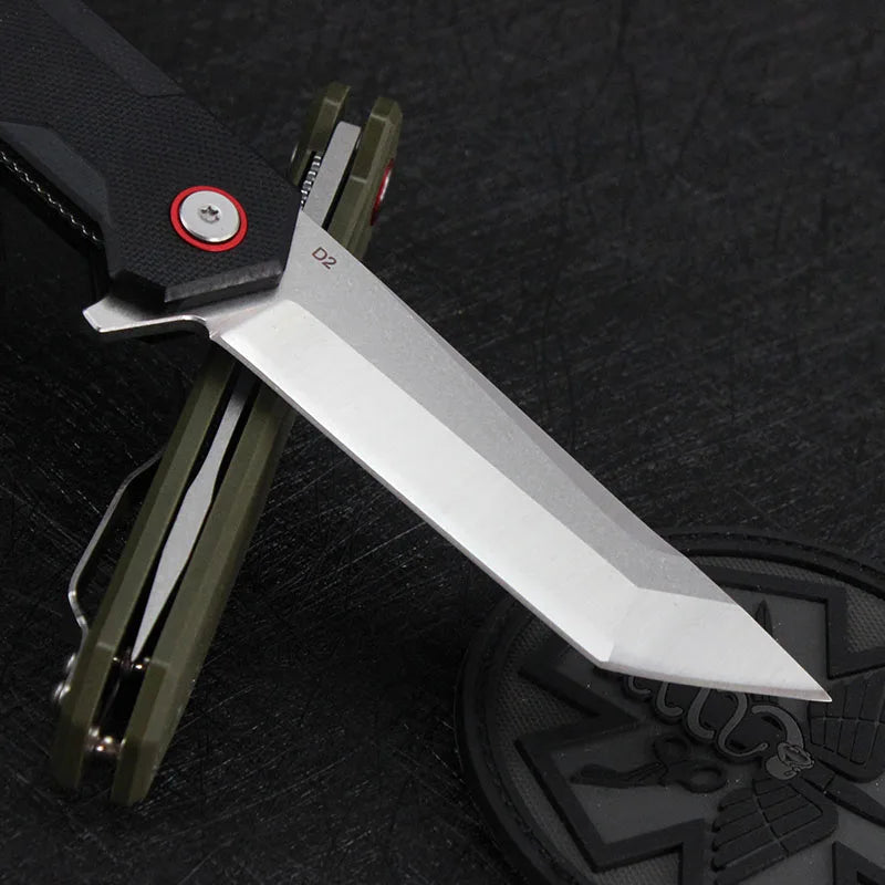 Tunafire GT957 D2 Steel Folding Knife - One Shop EDC