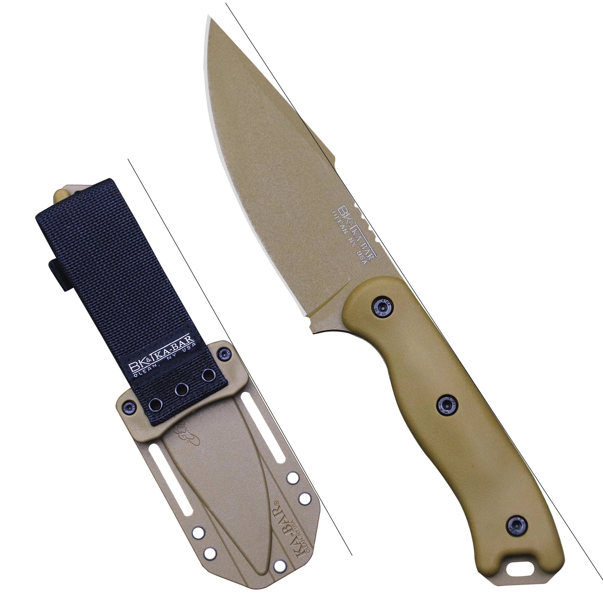 US B - 18 High Carbon Steel Integrated Knife - One Shop EDC